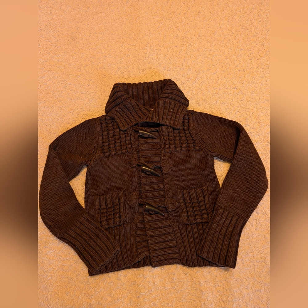 Gap girl knit sweater jacket
